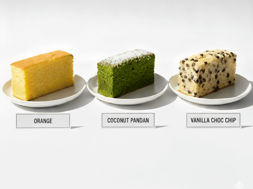 Soft Cake Flavors